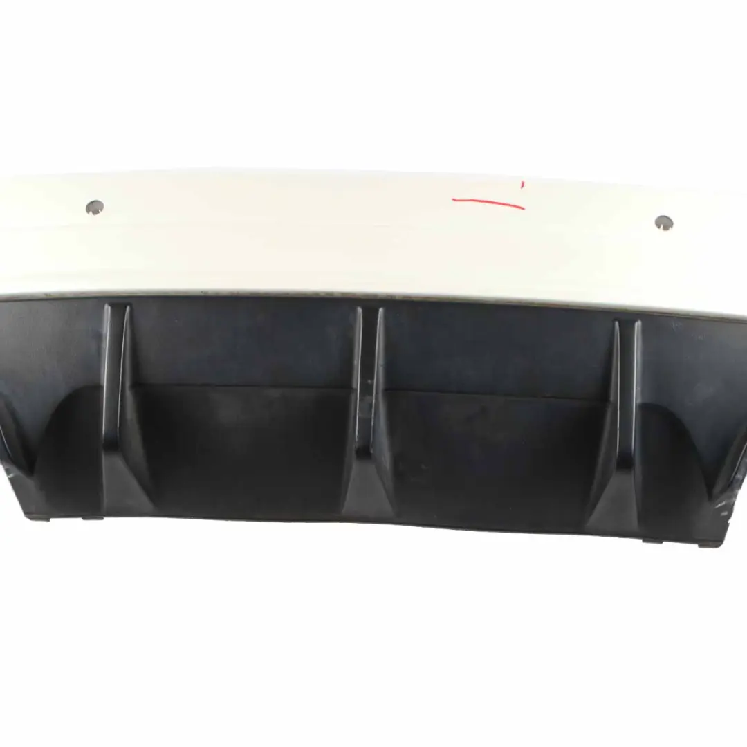 C63 AMG Rear Bumper Panel Diamond White - 799 to Mercedes W204 C204 with Part number A2048809347 Mercedes W204 C204 C63 AMG Rear Bumper Panel Diamond White - 799 - SKU A2048809347-DWM - Part number A2048809347