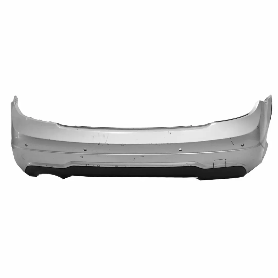Bumper Trim Panel Cover Iridium Silver Metallic - 775 to Mercedes W204 AMG Rear with Part number A2048809347 Mercedes W204 AMG Rear Bumper Trim Panel Cover Iridium Silver Metallic - 775 - SKU A2048809347-IRS - Part number A2048809347
