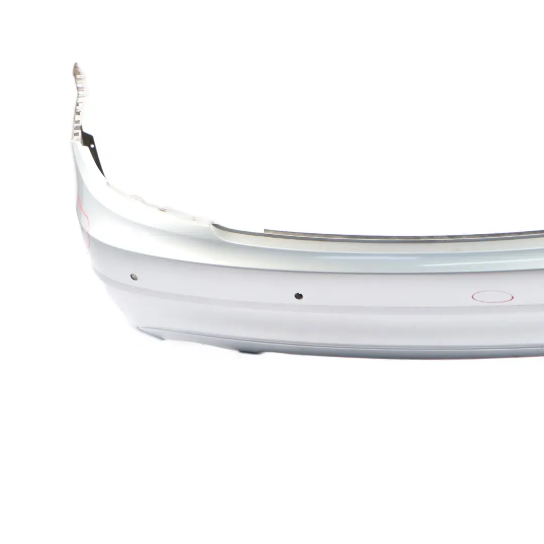 Mercedes W204 AMG Zderzak Tylny Iridium Silver Srebrny Metalik - 775 - SKU A2048809347-IRS1 - Numer Części A2048809347