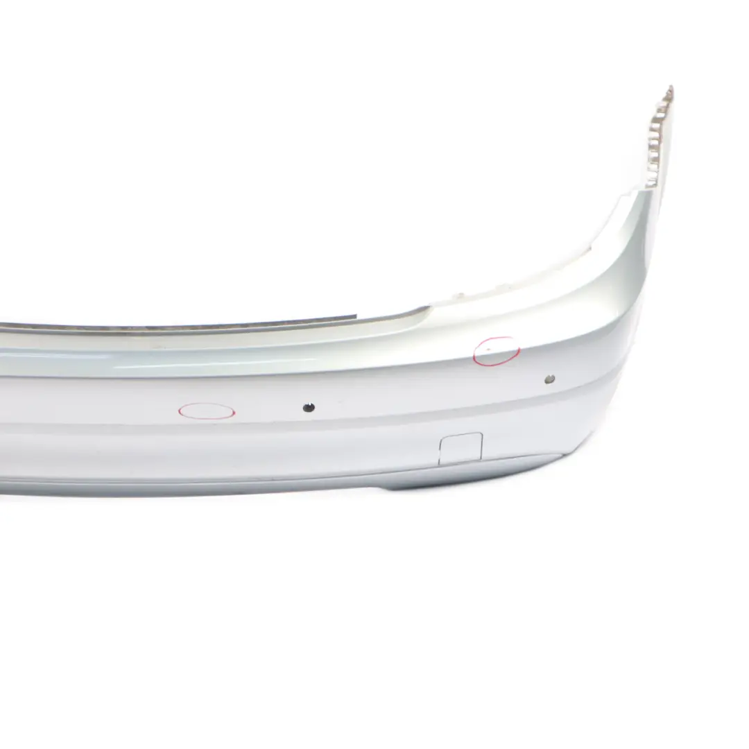 Mercedes W204 AMG Rear Bumper Trim Panel Cover Iridium Silver Metallic - 775 - SKU A2048809347-IRS1 - Part number A2048809347