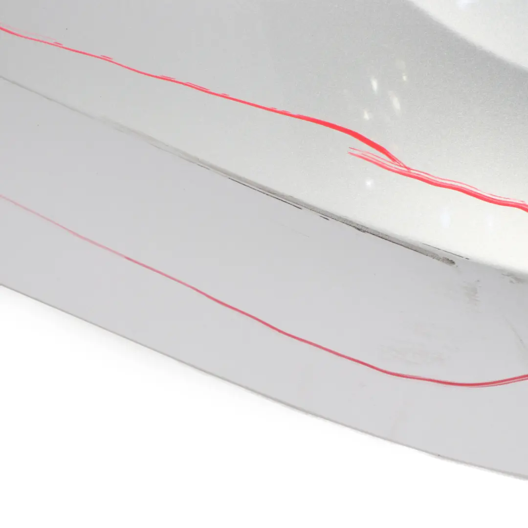 Bumper Trim Panel Cover Iridium Silver Metallic - 775 to Mercedes W204 AMG Rear with Part number A2048809347 Mercedes W204 AMG Rear Bumper Trim Panel Cover Iridium Silver Metallic - 775 - SKU A2048809347-IRS1 - Part number A2048809347