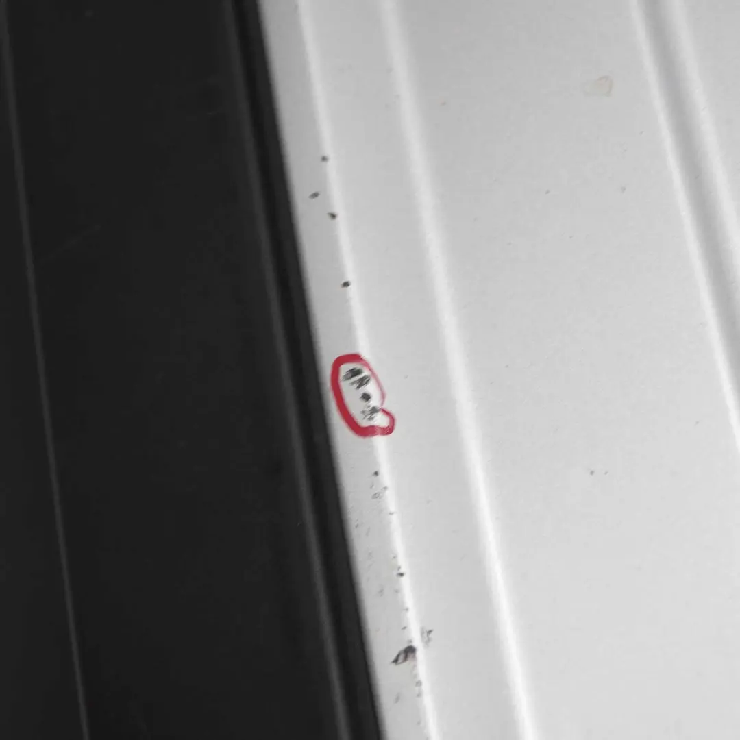 Mercedes W204 AMG Rear Bumper Trim Panel Cover Iridium Silver Metallic - 775 - SKU A2048809347-IRS - Part number A2048809347