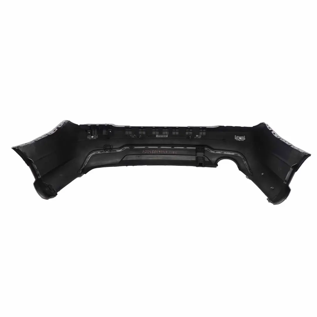 Mercedes W204 AMG Rear Bumper Trim Panel Cover Iridium Silver Metallic - 775 - SKU A2048809347-IRS - Part number A2048809347