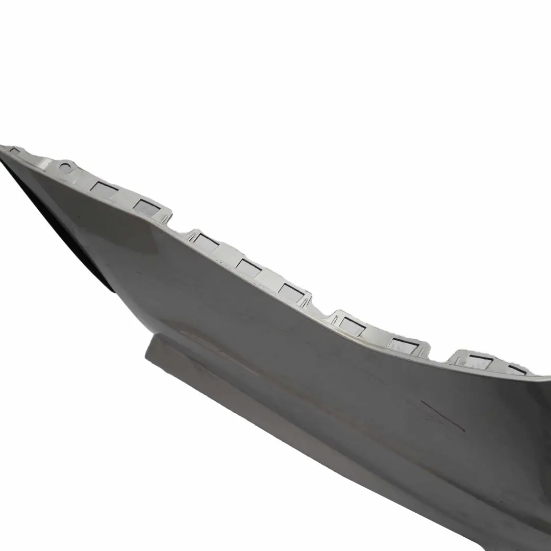 Mercedes W204 AMG Rear Bumper Trim Panel Cover Iridium Silver Metallic - 775 - SKU A2048809347-IRS - Part number A2048809347