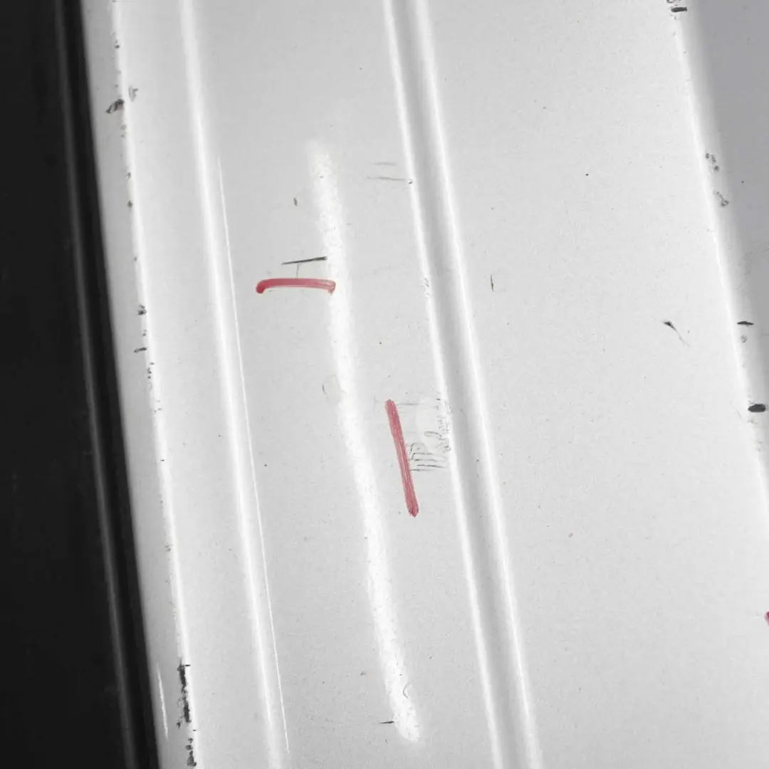 Mercedes W204 AMG Rear Bumper Trim Panel Cover Iridium Silver Metallic - 775 - SKU A2048809347-IRS - Part number A2048809347