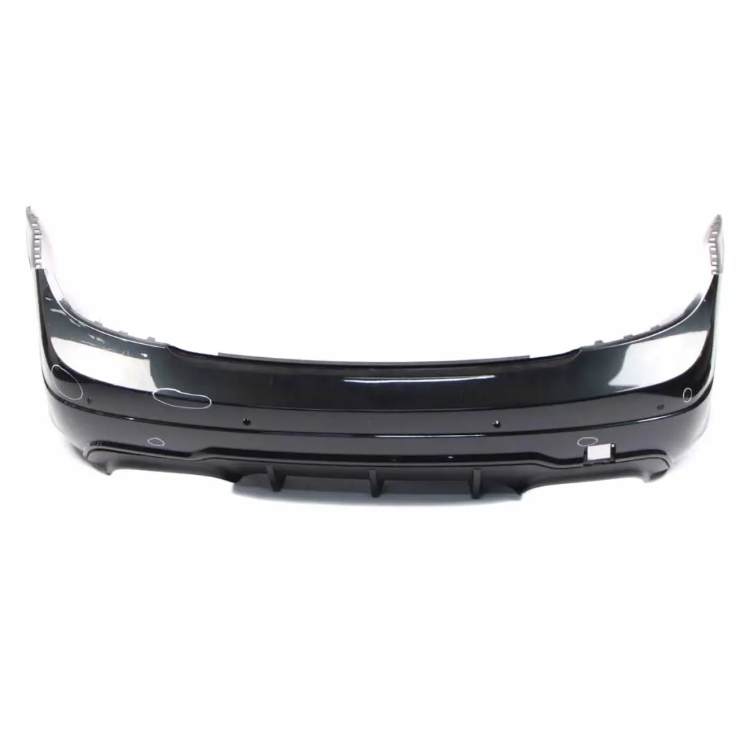 Bumper Trim Panel AMG Magnetite Black Metallic - 183 to Mercedes W204 Rear with Part number A2048809347 Mercedes W204 Rear Bumper Trim Panel AMG Magnetite Black Metallic - 183 - SKU A2048809347-MTS1 - Part number A2048809347
