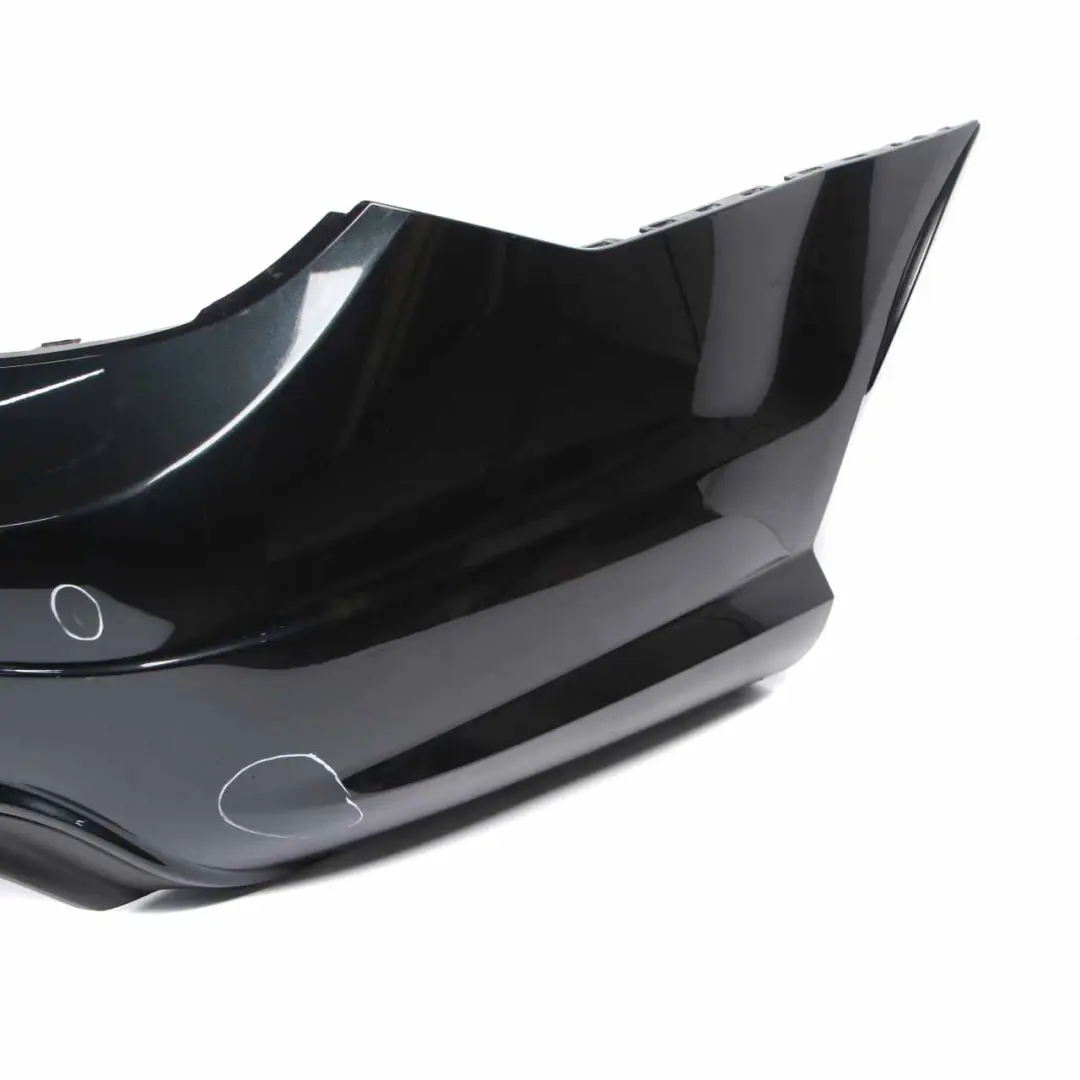 Bumper Trim Panel AMG Magnetite Black Metallic - 183 to Mercedes W204 Rear with Part number A2048809347 Mercedes W204 Rear Bumper Trim Panel AMG Magnetite Black Metallic - 183 - SKU A2048809347-MTS1 - Part number A2048809347