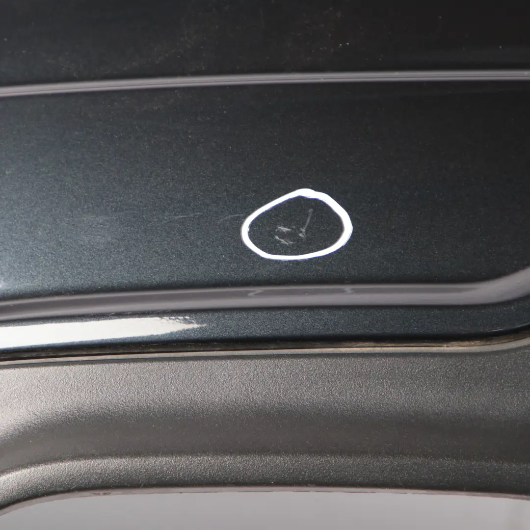 Bumper Trim Panel AMG Magnetite Black Metallic - 183 to Mercedes W204 Rear with Part number A2048809347 Mercedes W204 Rear Bumper Trim Panel AMG Magnetite Black Metallic - 183 - SKU A2048809347-MTS1 - Part number A2048809347