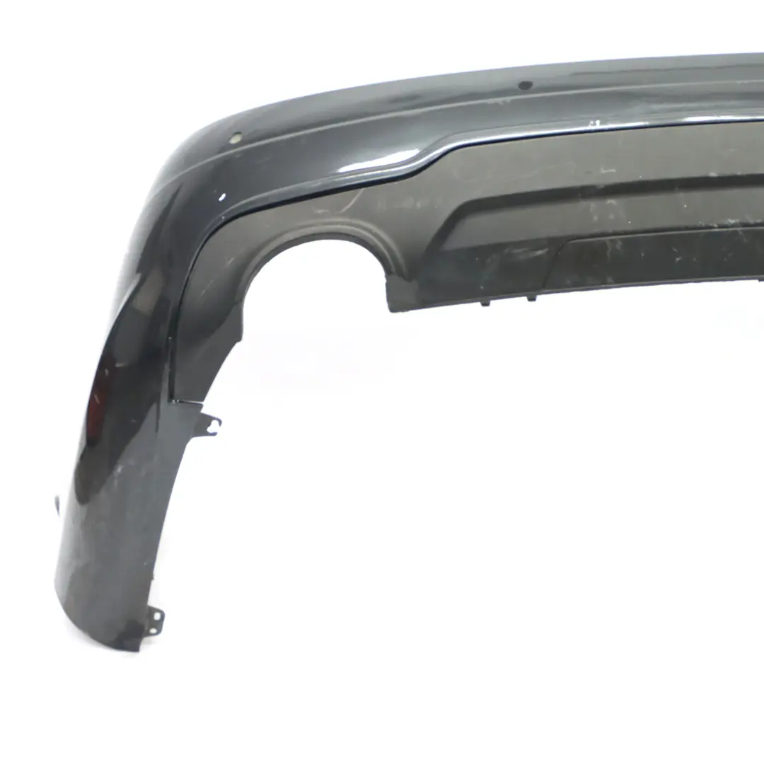 Bumper Trim Panel AMG Magnetite Black Metallic - 183 to Mercedes W204 Rear with Part number A2048809347 Mercedes W204 Rear Bumper Trim Panel AMG Magnetite Black Metallic - 183 - SKU A2048809347-MTS2 - Part number A2048809347