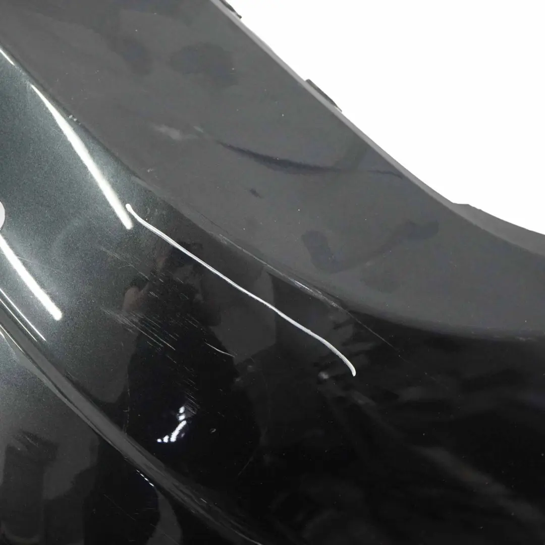 Mercedes W204 Rear Bumper Trim Panel AMG Magnetite Black Metallic - 183 - SKU A2048809347-MTS - Part number A2048809347
