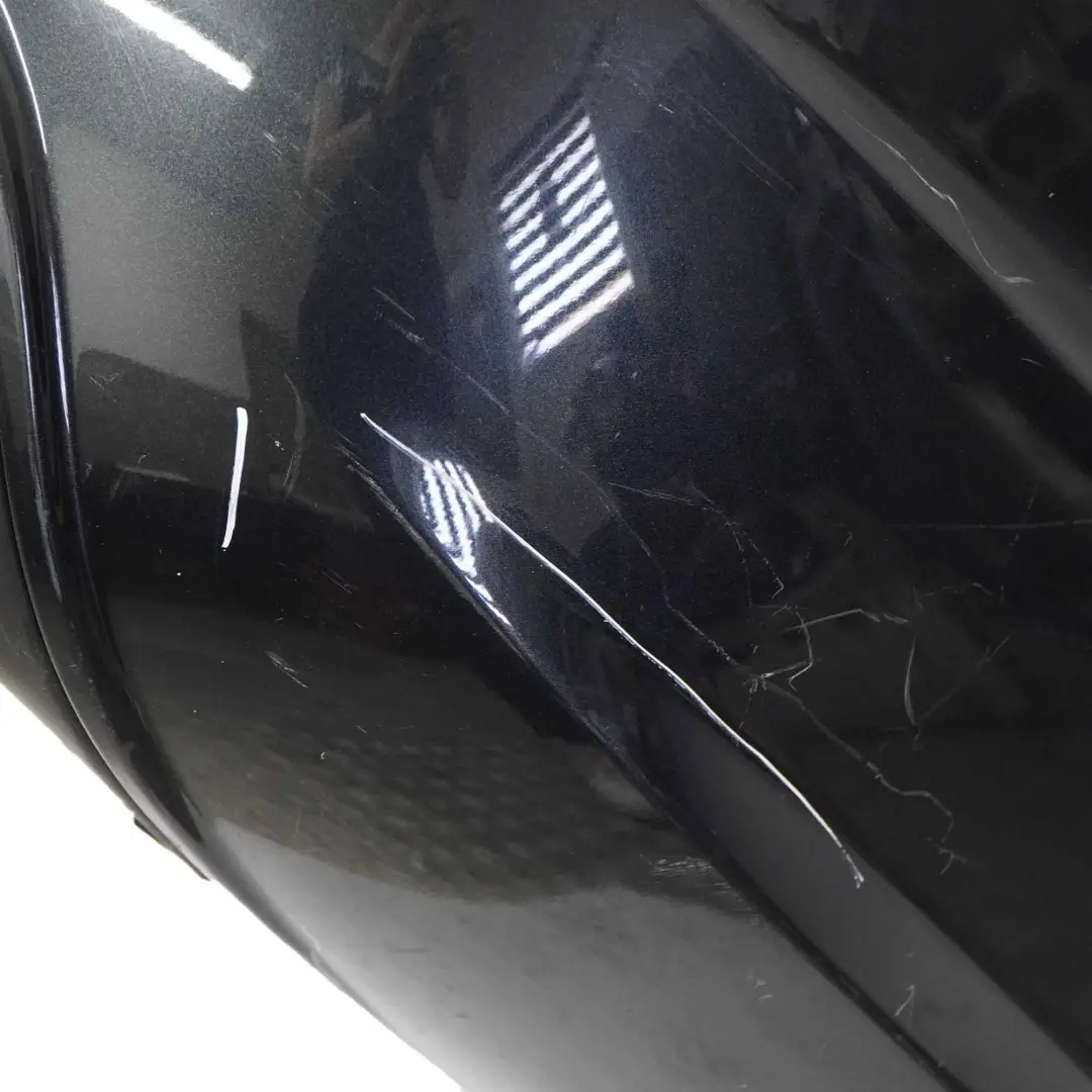 Mercedes W204 Rear Bumper Trim Panel AMG Magnetite Black Metallic - 183 - SKU A2048809347-MTS - Part number A2048809347