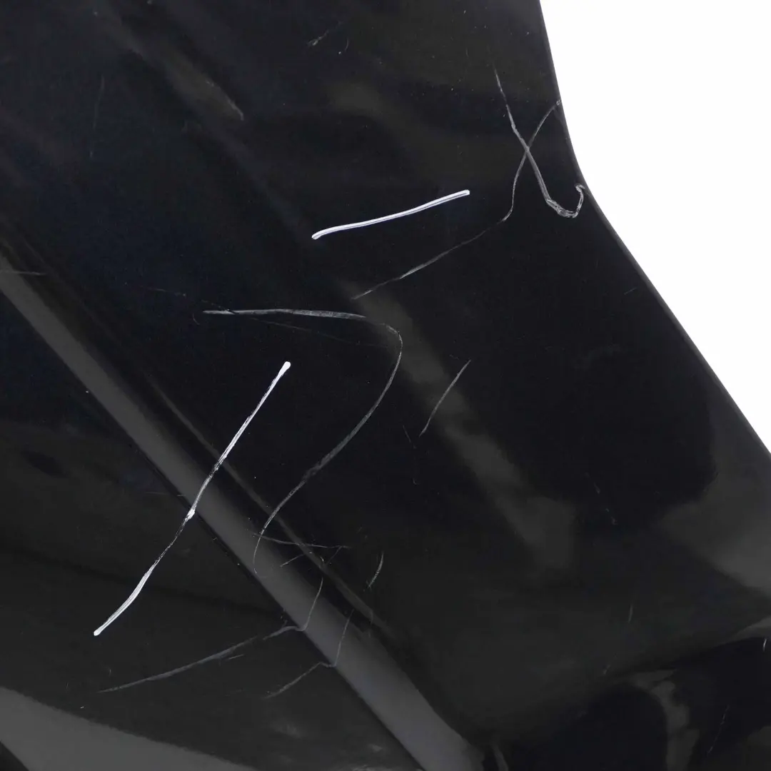 Mercedes W204 Rear Bumper Trim Panel AMG Magnetite Black Metallic - 183 - SKU A2048809347-MTS - Part number A2048809347