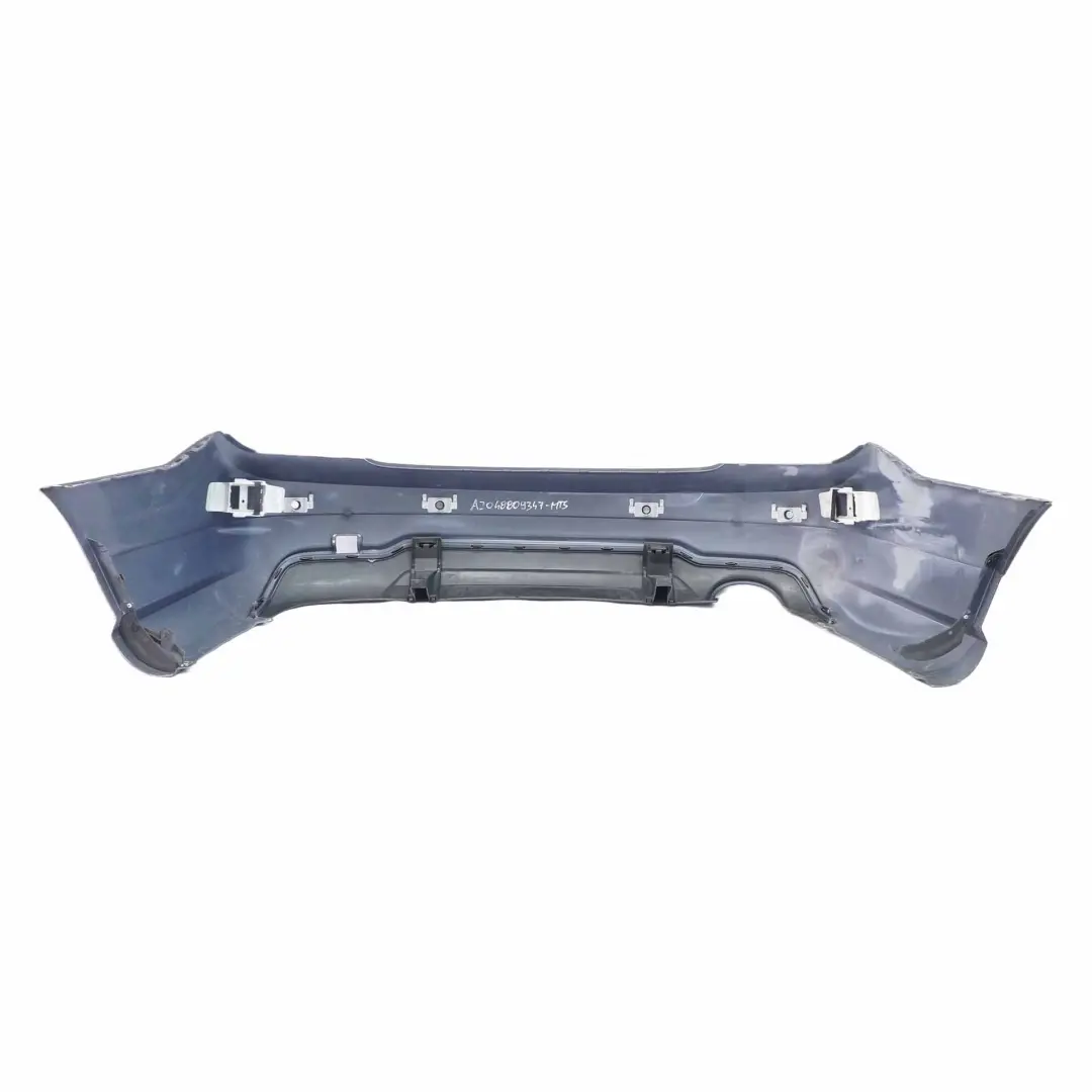 Mercedes W204 Rear Bumper Trim Panel AMG Magnetite Black Metallic - 183 - SKU A2048809347-MTS - Part number A2048809347