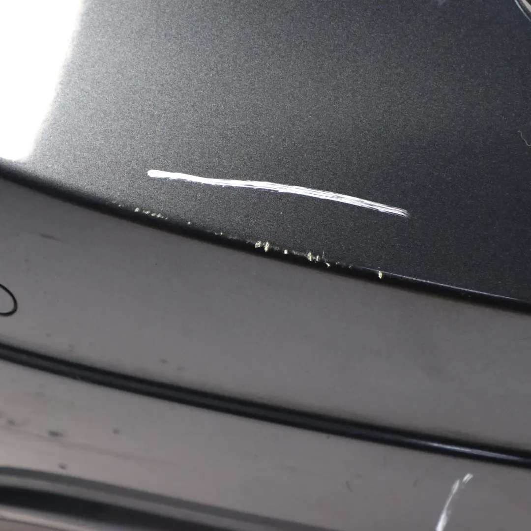 Mercedes W204 Rear Bumper Trim Panel Covering Tenorite Grey Metallic - 755 - SKU A2048809347-TNG - Part number A2048809347