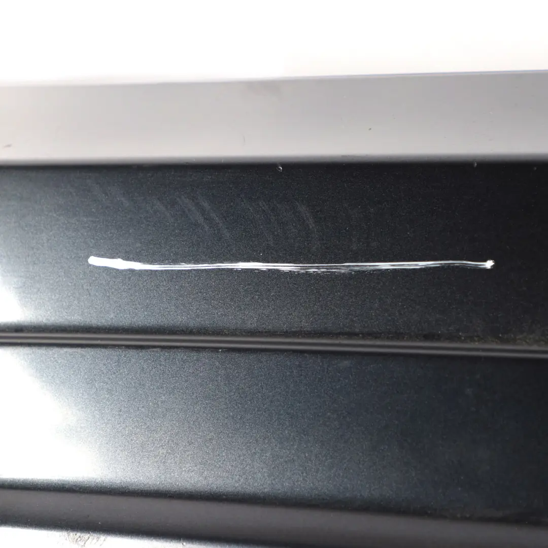 Mercedes W204 Rear Bumper Trim Panel Covering Tenorite Grey Metallic - 755 - SKU A2048809347-TNG - Part number A2048809347