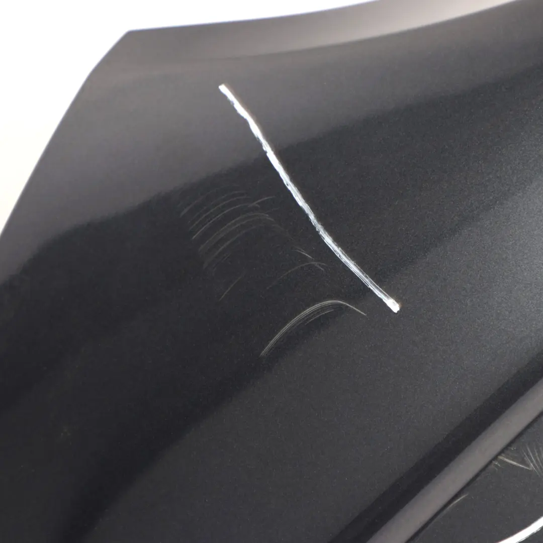 Mercedes W204 Rear Bumper Trim Panel Covering Tenorite Grey Metallic - 755 - SKU A2048809347-TNG - Part number A2048809347
