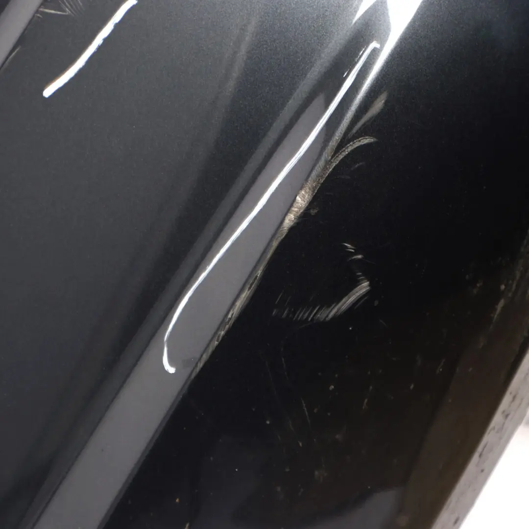 Mercedes W204 Rear Bumper Trim Panel Covering Tenorite Grey Metallic - 755 - SKU A2048809347-TNG - Part number A2048809347