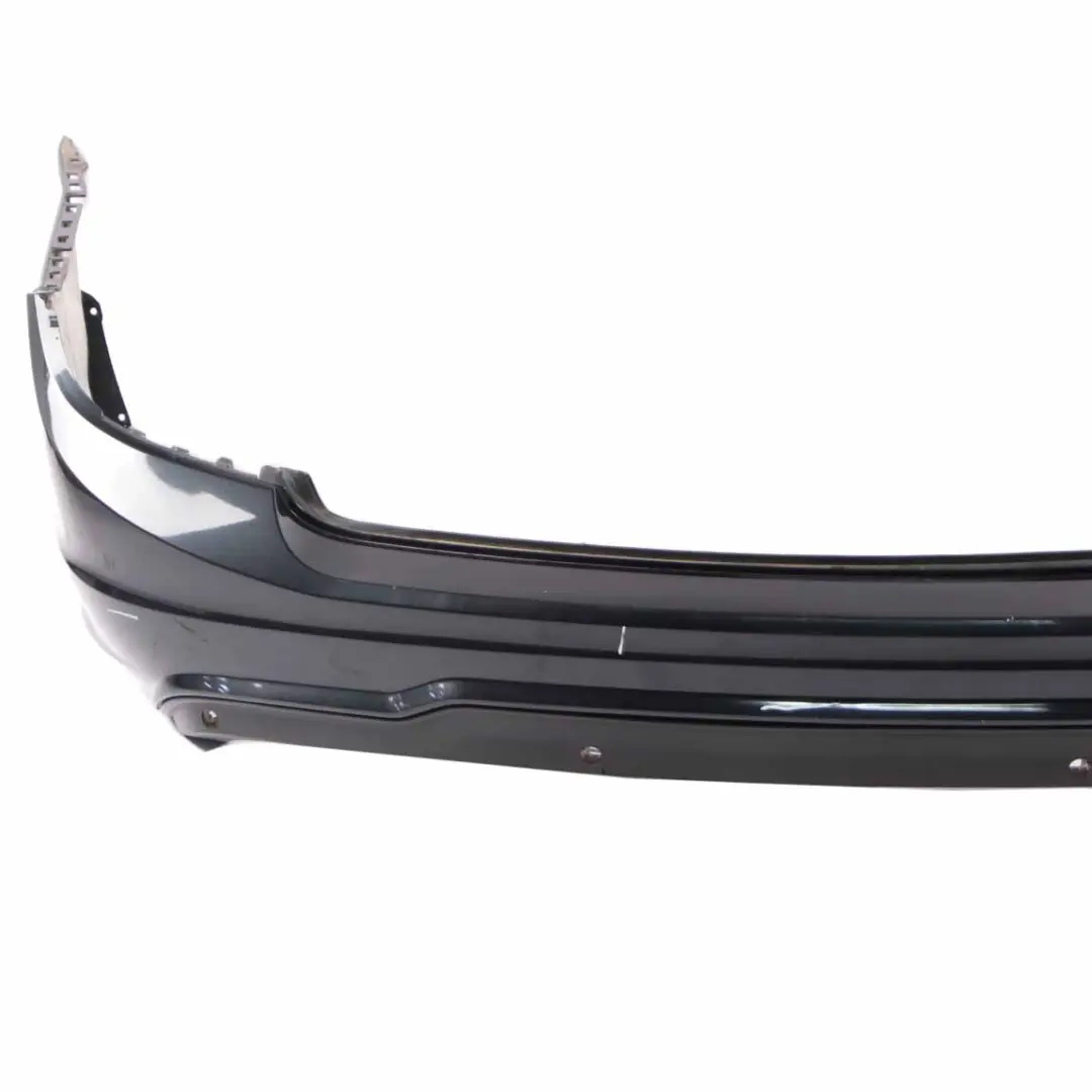 Bumper Trim Panel Cover AMG Magnetite Black Metallic - 183 to Mercedes S204 Rear with Part number A2048809547 Mercedes S204 Rear Bumper Trim Panel Cover AMG Magnetite Black Metallic - 183 - SKU A2048809547-MTS - Part number A2048809547