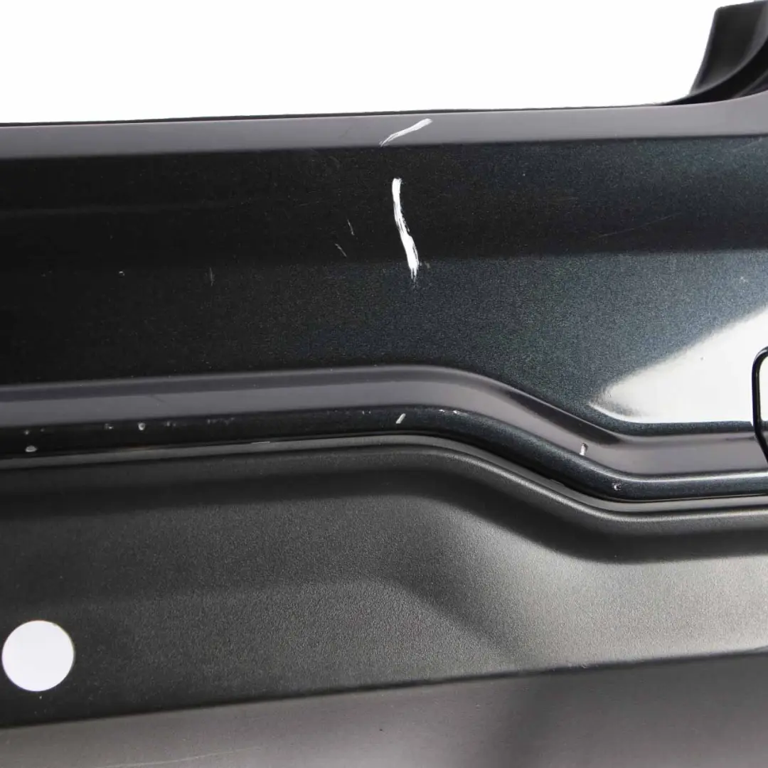 Bumper Trim Panel Cover AMG Magnetite Black Metallic - 183 to Mercedes S204 Rear with Part number A2048809547 Mercedes S204 Rear Bumper Trim Panel Cover AMG Magnetite Black Metallic - 183 - SKU A2048809547-MTS - Part number A2048809547