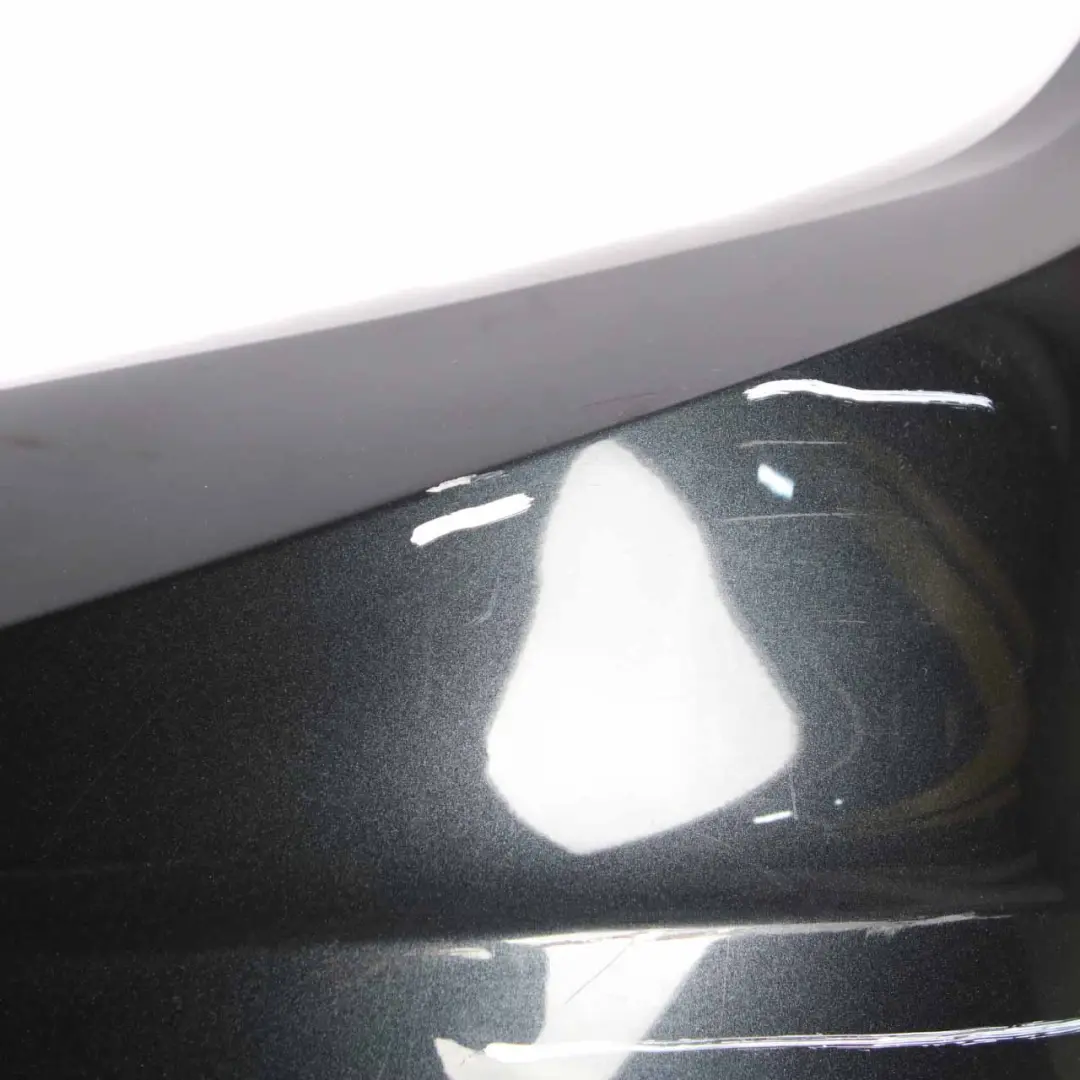 Bumper Trim Panel Cover AMG Magnetite Black Metallic - 183 to Mercedes S204 Rear with Part number A2048809547 Mercedes S204 Rear Bumper Trim Panel Cover AMG Magnetite Black Metallic - 183 - SKU A2048809547-MTS - Part number A2048809547