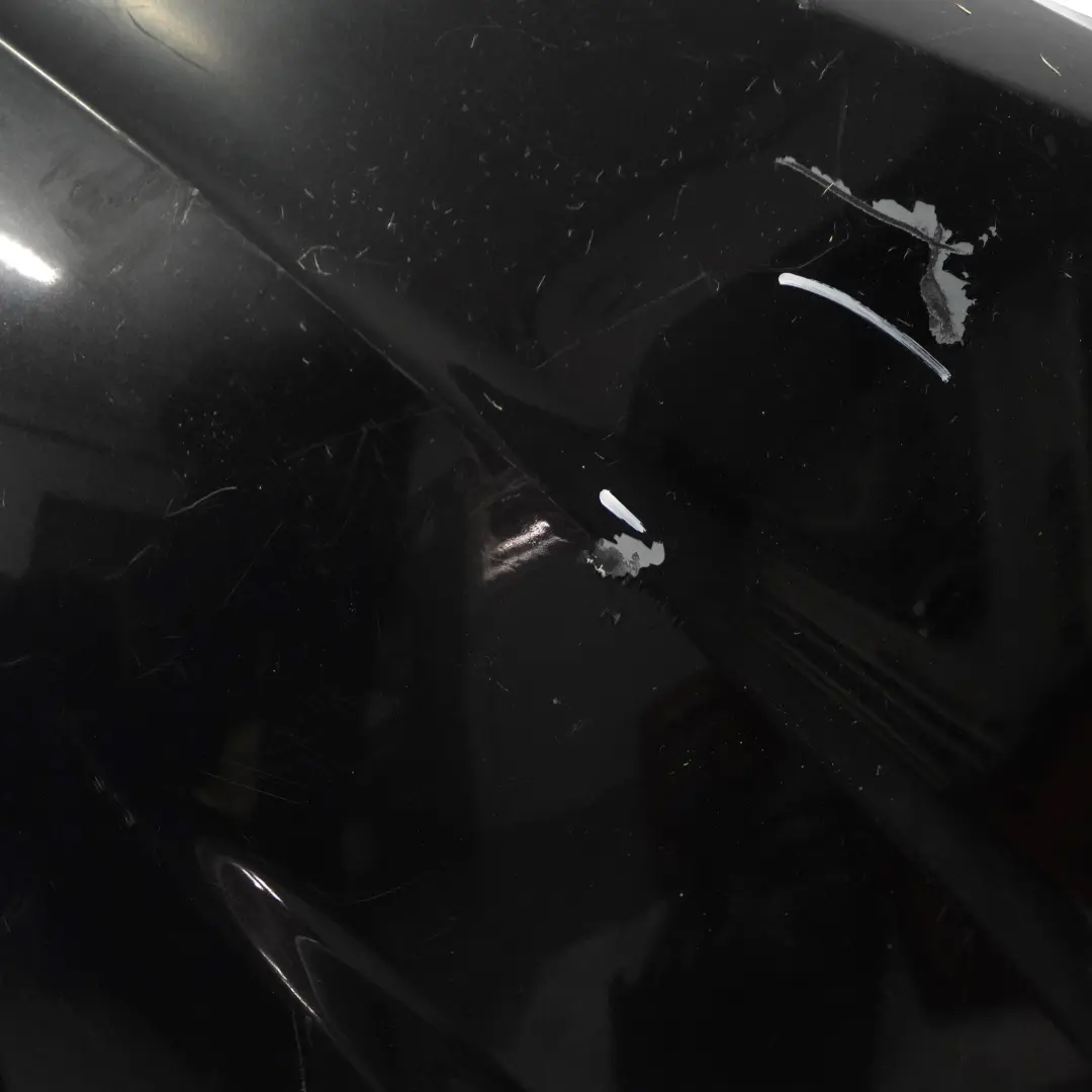 Bumper Trim Panel Cover AMG Obsidian Black Metallic - 197 to Mercedes S204 Rear with Part number A2048809547 Mercedes S204 Rear Bumper Trim Panel Cover AMG Obsidian Black Metallic - 197 - SKU A2048809547-OB - Part number A2048809547