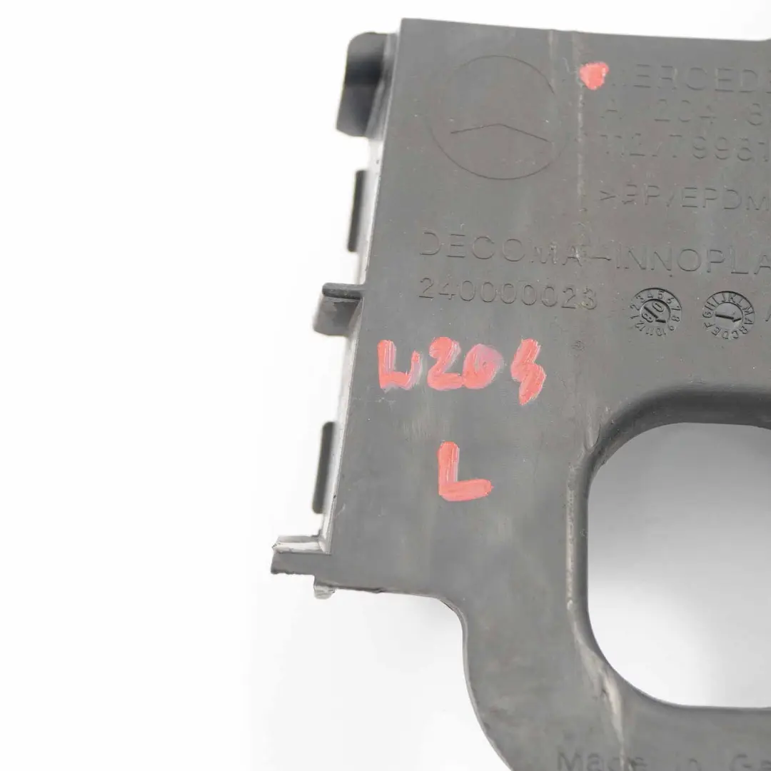 Mercedes W204 Front Bumper Left N/S Reinforcement Bracket Holder - SKU A2048850116 - Part number A2048850116