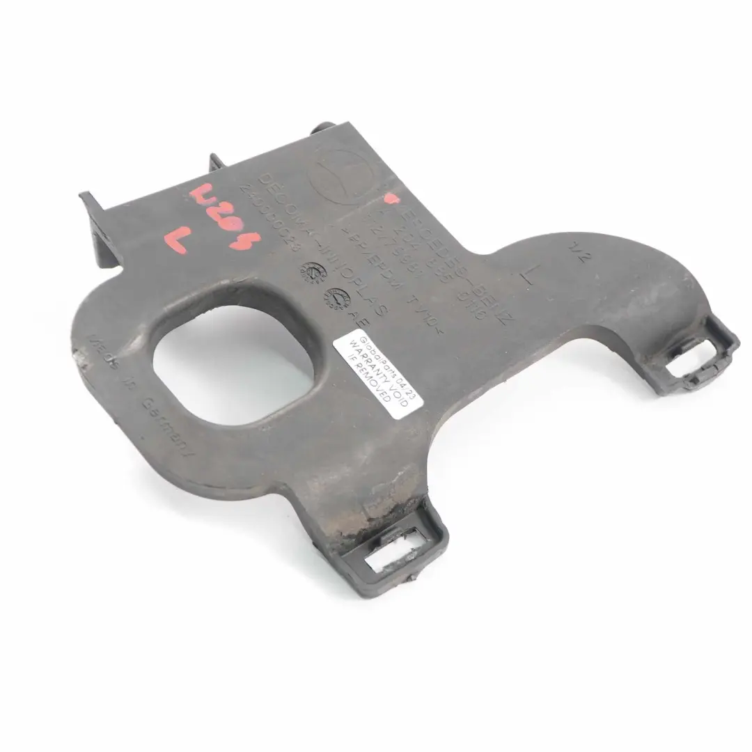 Mercedes W204 Front Bumper Left N/S Reinforcement Bracket Holder - SKU A2048850116 - Part number A2048850116
