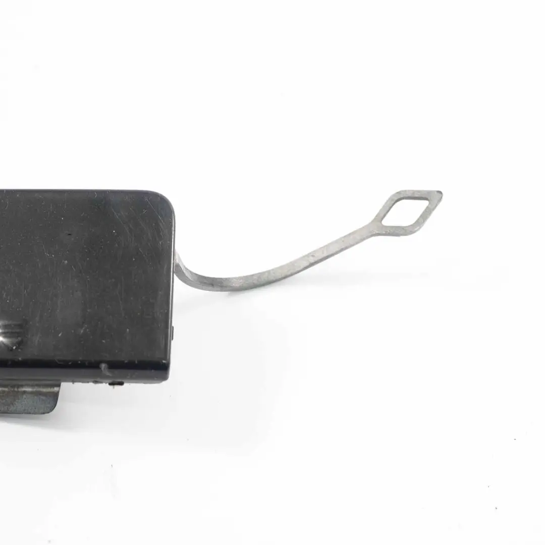 Mercedes W204 Front Bumper Tow Eye Hook Cover Cap Obsidian Black Metallic 197 - SKU A2048850126-OB - Part number A2048850126