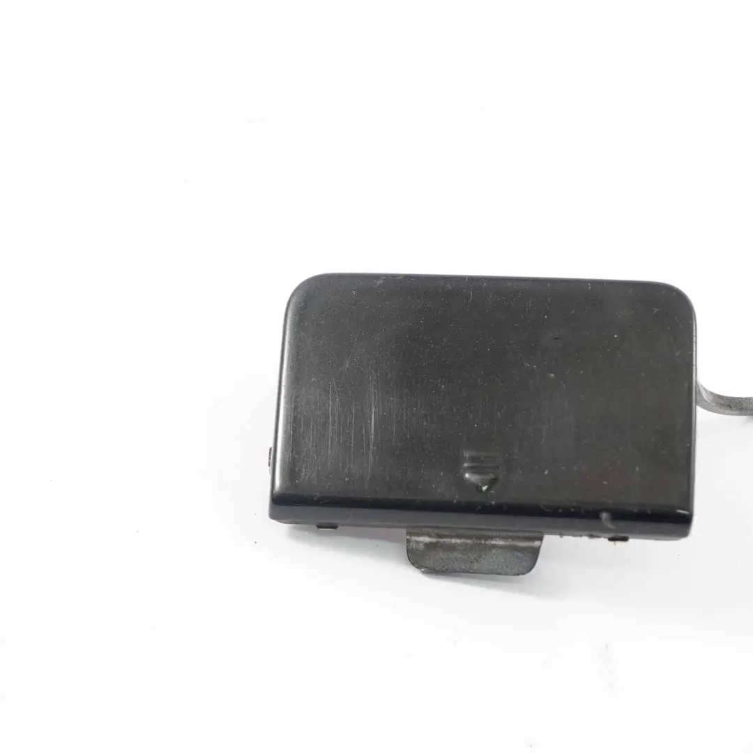Mercedes W204 Front Bumper Tow Eye Hook Cover Cap Obsidian Black Metallic 197 - SKU A2048850126-OB - Part number A2048850126