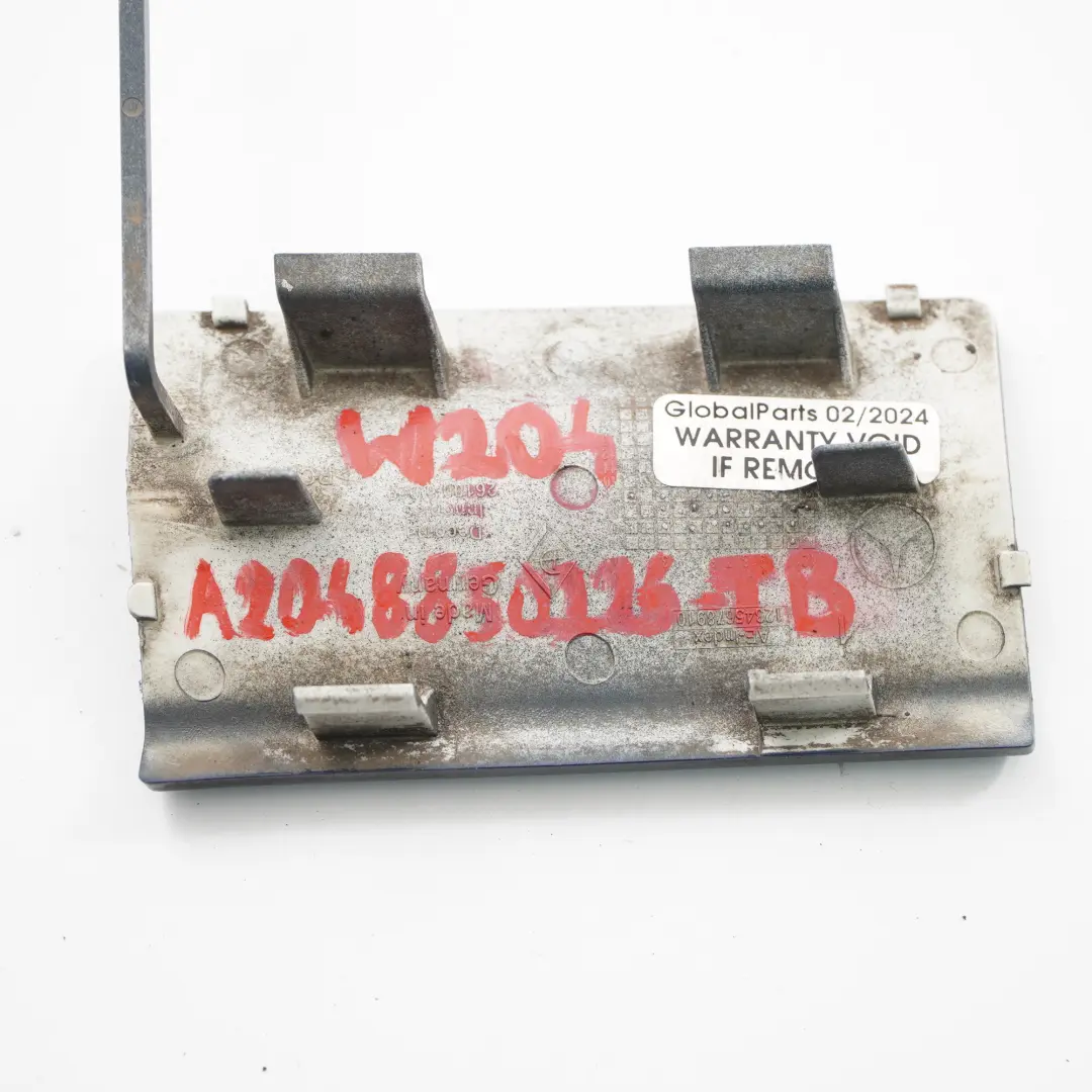Mercedes W204 Hintere Stoßstange haken Abdeckung Kappe Tansanit Blau - SKU A2048850226-TB - Teilenummer A2048850226