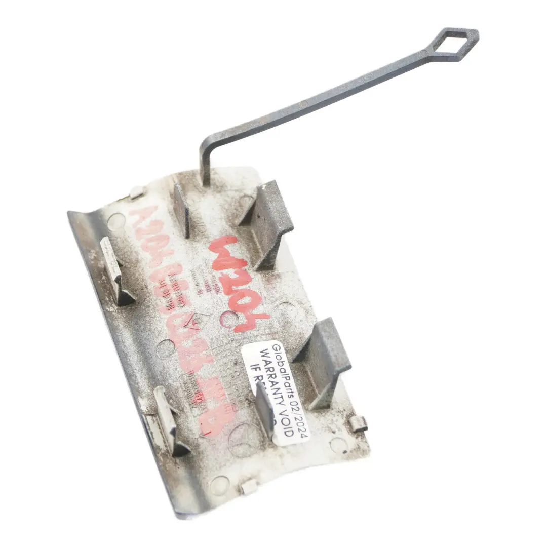 Mercedes W204 Paraurti posteriore Gancio traino Coperchio Blu Tanzanite 359 - SKU A2048850226-TB - Numero di parte A2048850226