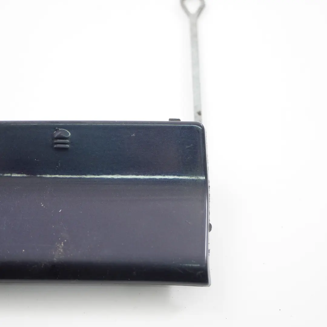 Mercedes W204 Rear Bumper Towing Hook Cover Cap Tanzanite Blue 359 - SKU A2048850226-TB - Part number A2048850226