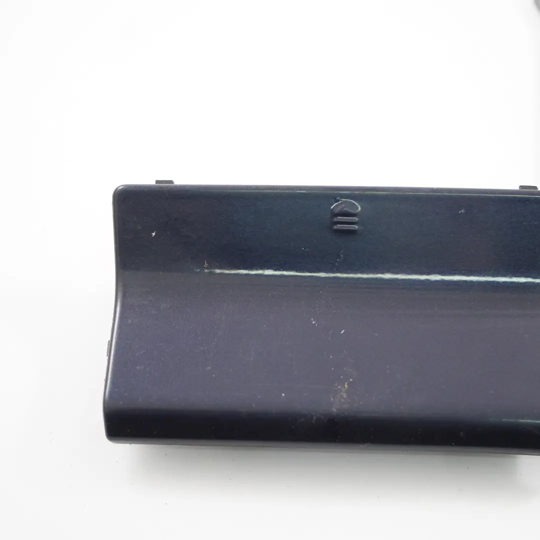 Mercedes W204 Rear Bumper Towing Hook Cover Cap Tanzanite Blue 359 - SKU A2048850226-TB - Part number A2048850226