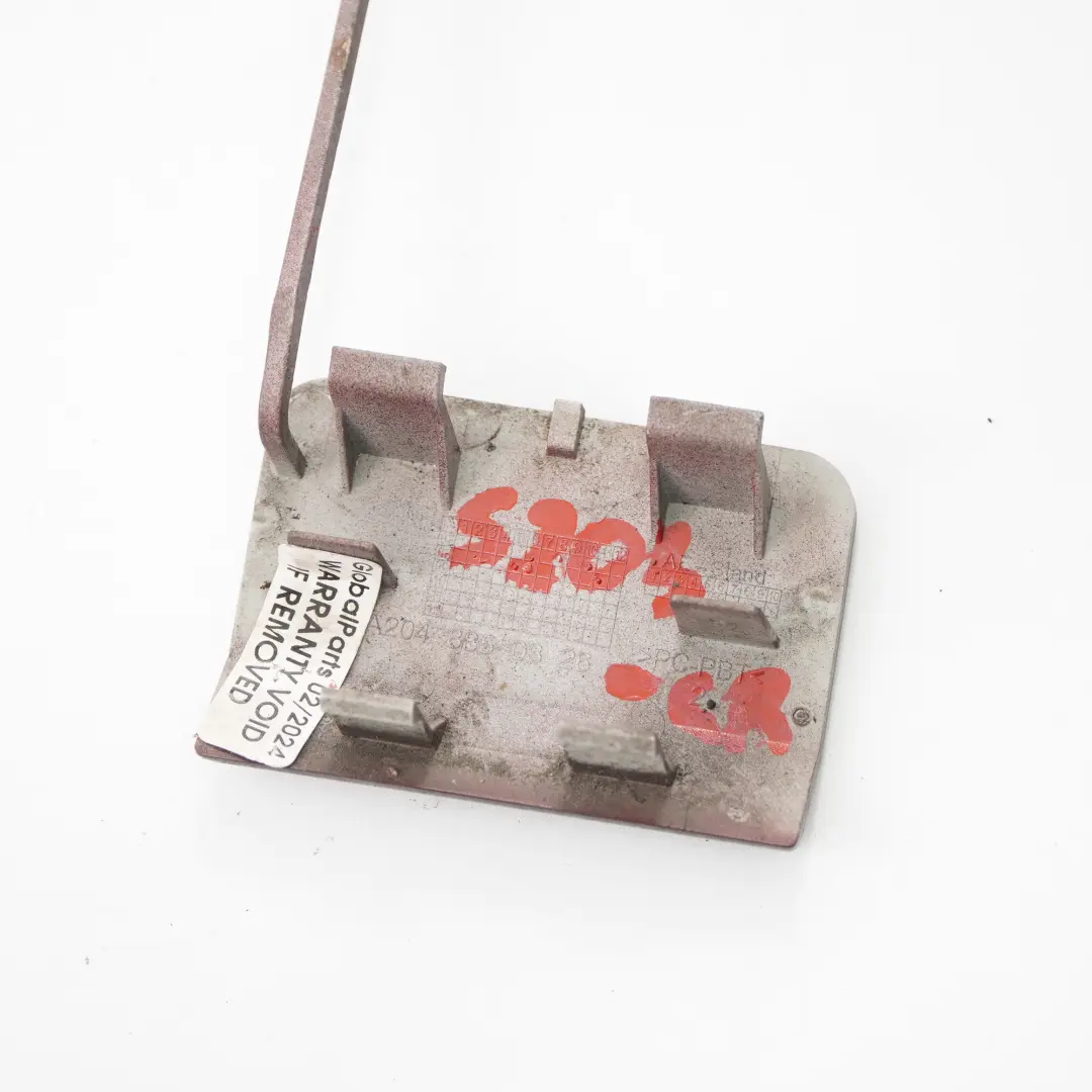 pare chocs arrière avec œillet remorquag Carneol Rouge pour Mercedes S204 à propos du numéro de pièce A2048850326 Mercedes S204 pare chocs arrière avec œillet remorquag Carneol Rouge - SKU A2048850326-CR - Numéro de pièce A2048850326