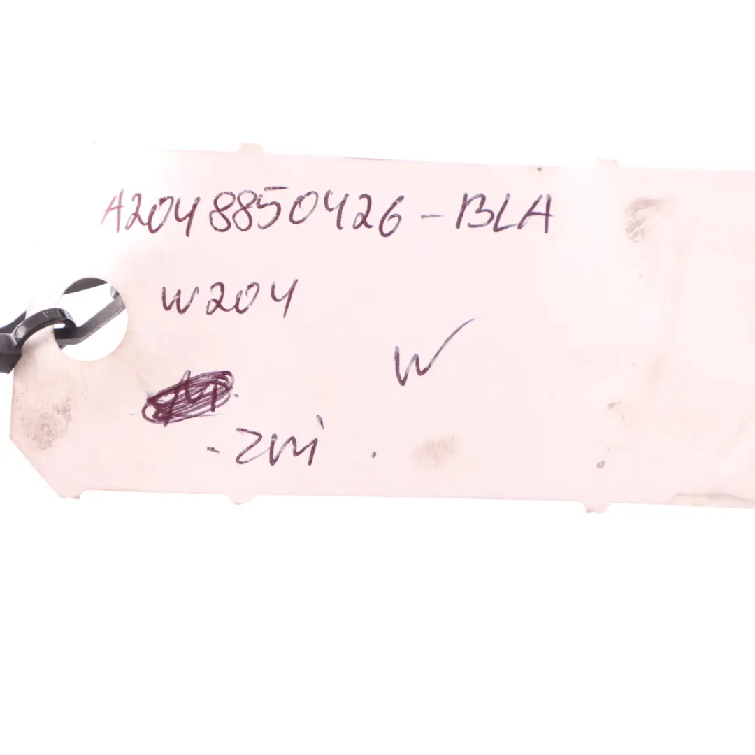 Benz C Class W204 Front Bumper Towing Eye Flap Trim Cover Schwarz Black to Mercedes with Part number A2048850426 Mercedes Benz C Class W204 Front Bumper Towing Eye Flap Trim Cover Schwarz Black - SKU A2048850426-BLA - Part number A2048850426