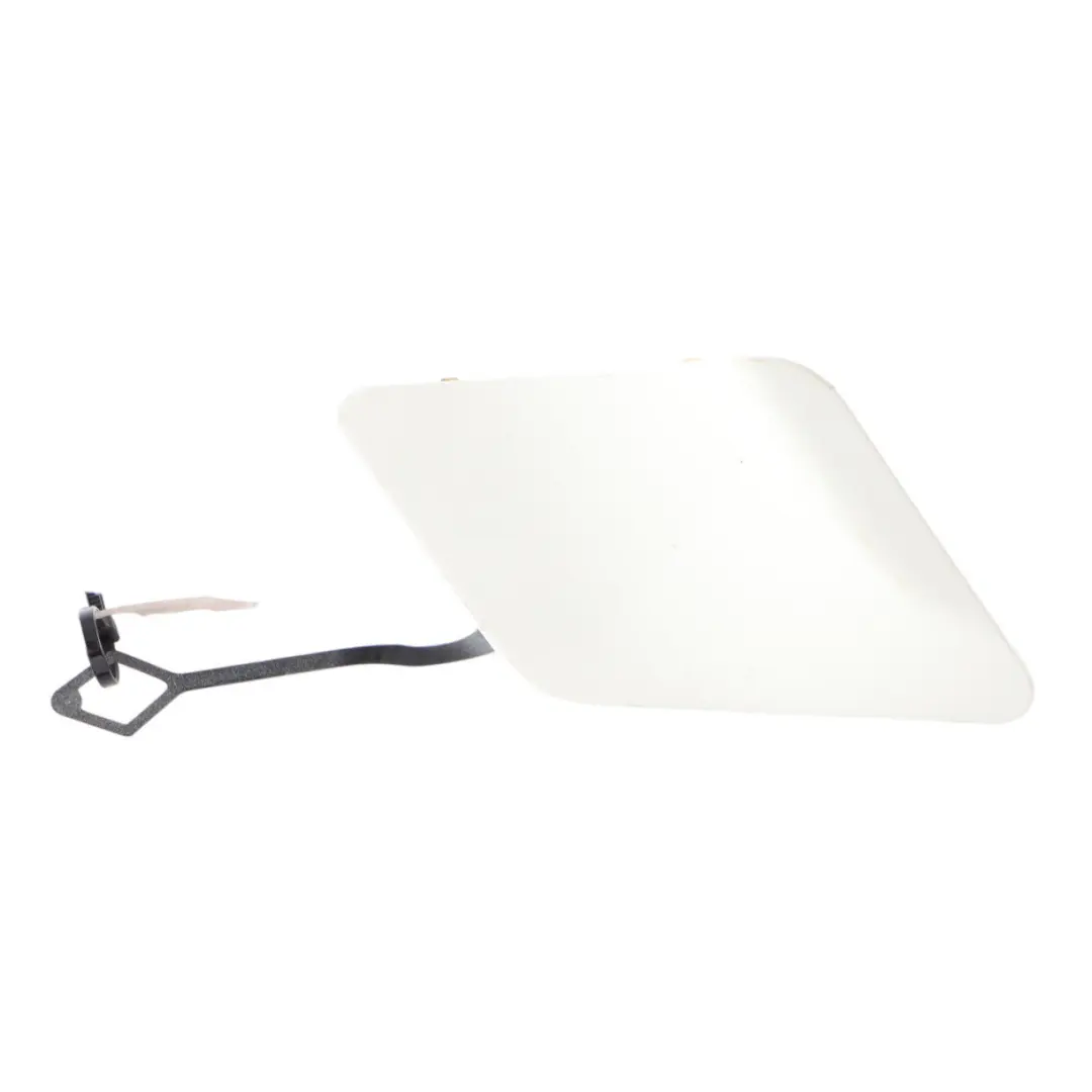 Front Bumper Tow Eye Hook Cover Calcite White - 650 to Mercedes W204 AMG with Part number A2048850526 Mercedes W204 AMG Front Bumper Tow Eye Hook Cover Calcite White - 650 - SKU A2048850526-CW - Part number A2048850526