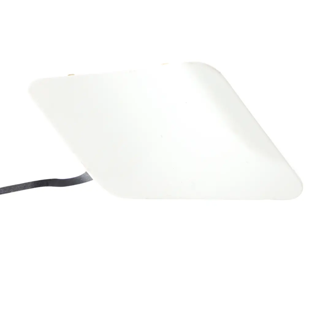 Front Bumper Tow Eye Hook Cover Calcite White - 650 to Mercedes W204 AMG with Part number A2048850526 Mercedes W204 AMG Front Bumper Tow Eye Hook Cover Calcite White - 650 - SKU A2048850526-CW - Part number A2048850526