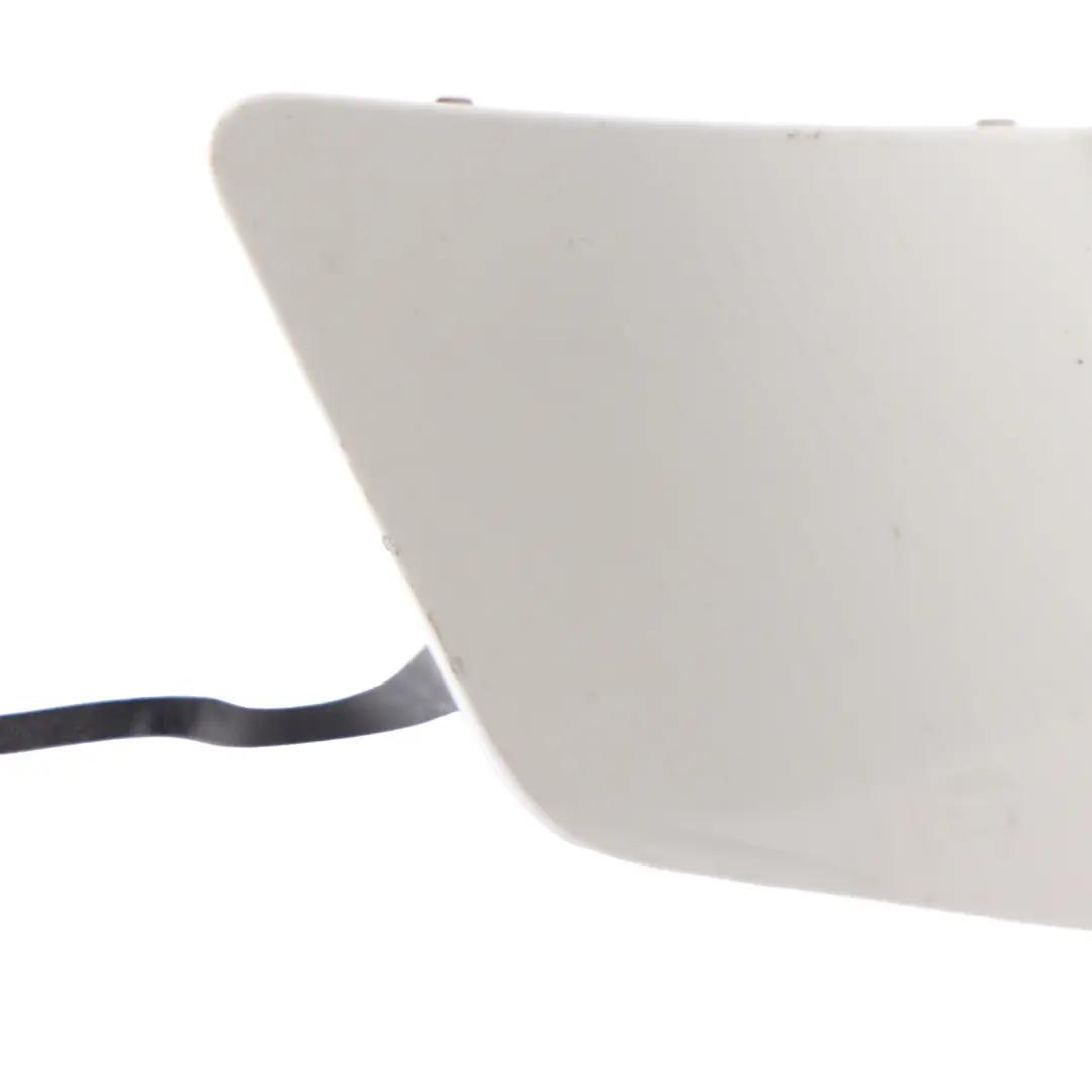 Mercedes W204 AMG Front Bumper Tow Eye Hook Cover Calcite White - 650 - SKU A2048850526-CW - Part number A2048850526