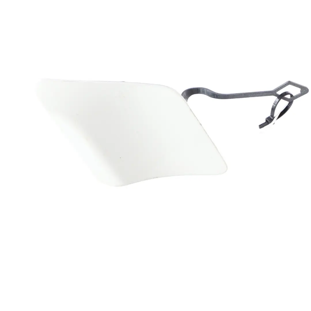 Mercedes W204 AMG Front Bumper Tow Eye Hook Cover Calcite White - 650 - SKU A2048850526-CW - Part number A2048850526