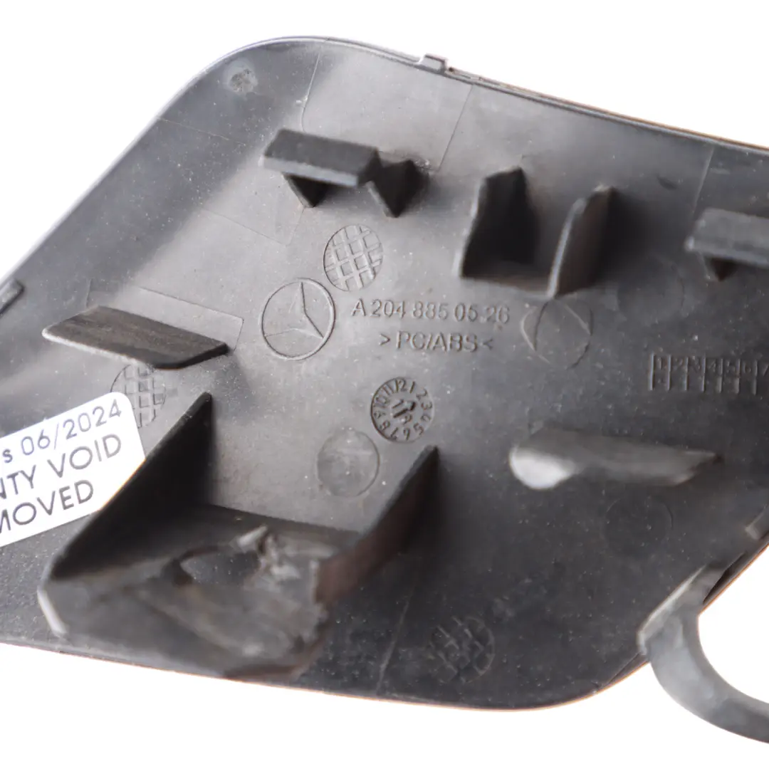 Paraurti anteriore Gancio traino Copertura nero ossidiana 197 per Mercedes W204 AMG con numero di parte A2048850526 Mercedes W204 AMG Paraurti anteriore Gancio traino Copertura nero ossidiana 197 - SKU A2048850526-CW - Numero di parte A2048850526