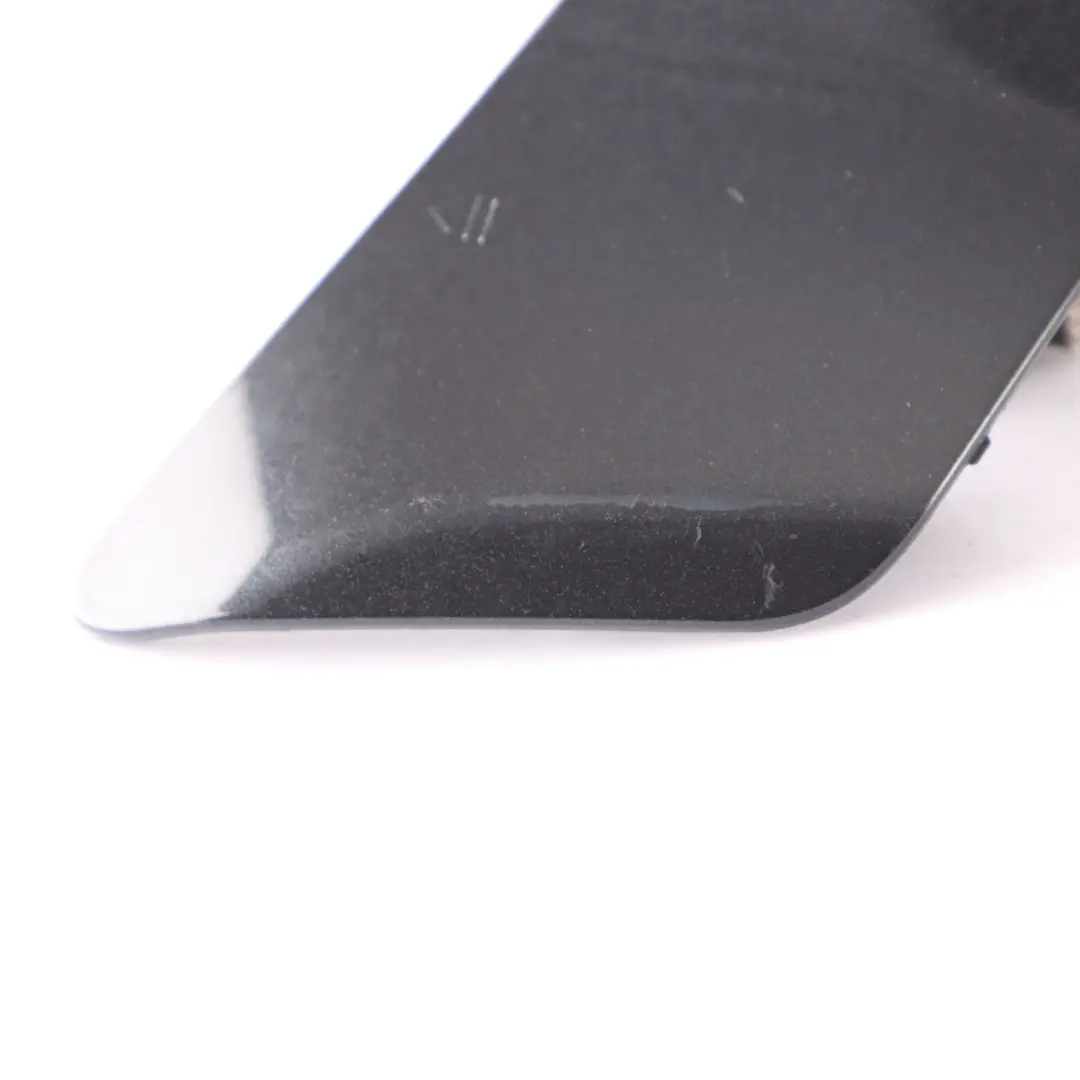 Front Bumper Tow Eye Hook Cover Magnetit Schwarz to Mercedes W204 AMG with Part number A2048850526 Mercedes W204 AMG Front Bumper Tow Eye Hook Cover Magnetit Schwarz - SKU A2048850526-MTS - Part number A2048850526