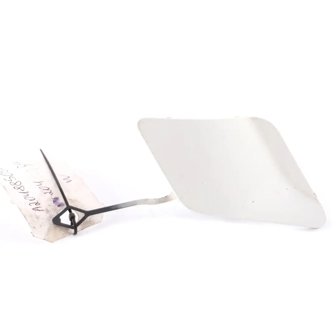 Front Bumper Tow Eye Hook Cover Polar White - 149 to Mercedes W204 AMG with Part number A2048850526 Mercedes W204 AMG Front Bumper Tow Eye Hook Cover Polar White - 149 - SKU A2048850526-POL - Part number A2048850526