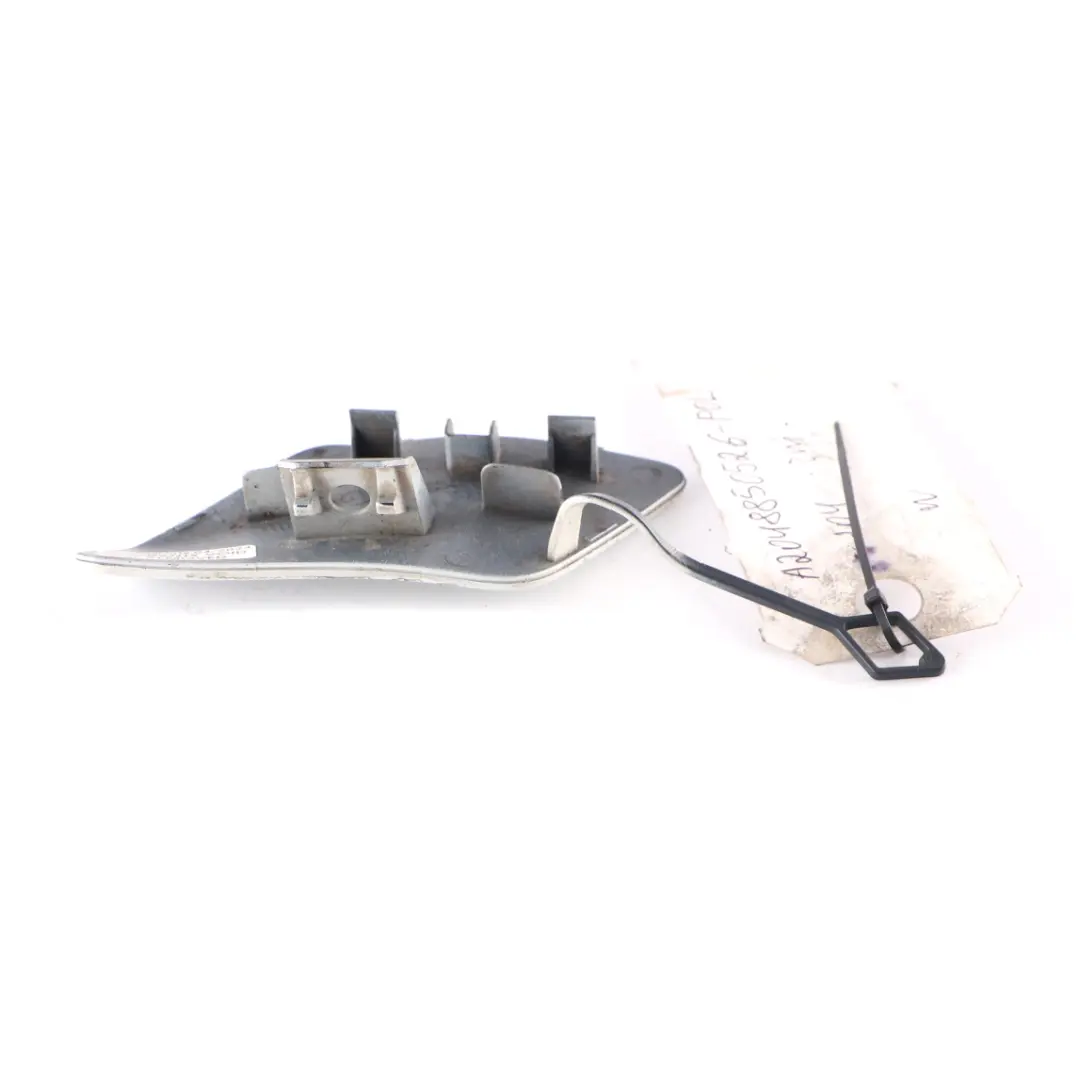 Mercedes W204 AMG Front Bumper Tow Eye Hook Cover Polar White - 149 - SKU A2048850526-POL - Part number A2048850526