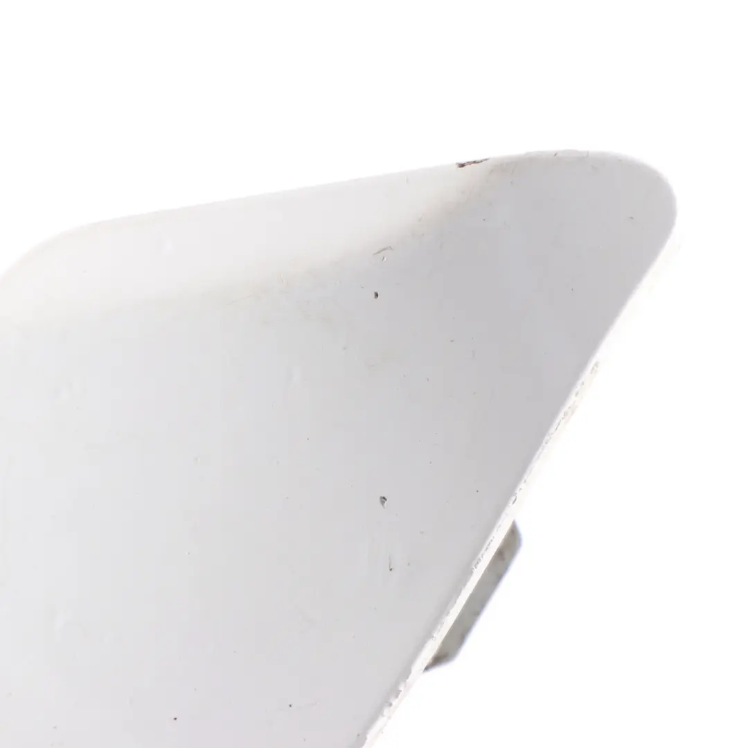 Front Bumper Tow Eye Hook Cover Polar White - 149 to Mercedes W204 AMG with Part number A2048850526 Mercedes W204 AMG Front Bumper Tow Eye Hook Cover Polar White - 149 - SKU A2048850526-POL - Part number A2048850526