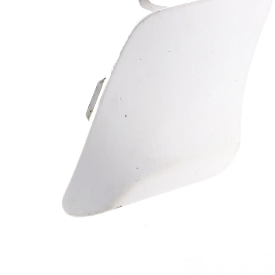 Front Bumper Tow Eye Hook Cover Polar White - 149 to Mercedes W204 AMG with Part number A2048850526 Mercedes W204 AMG Front Bumper Tow Eye Hook Cover Polar White - 149 - SKU A2048850526-POL - Part number A2048850526