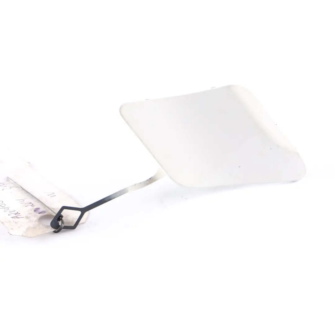 Front Bumper Tow Eye Hook Cover Polar White - 149 to Mercedes W204 AMG with Part number A2048850526 Mercedes W204 AMG Front Bumper Tow Eye Hook Cover Polar White - 149 - SKU A2048850526-POL - Part number A2048850526