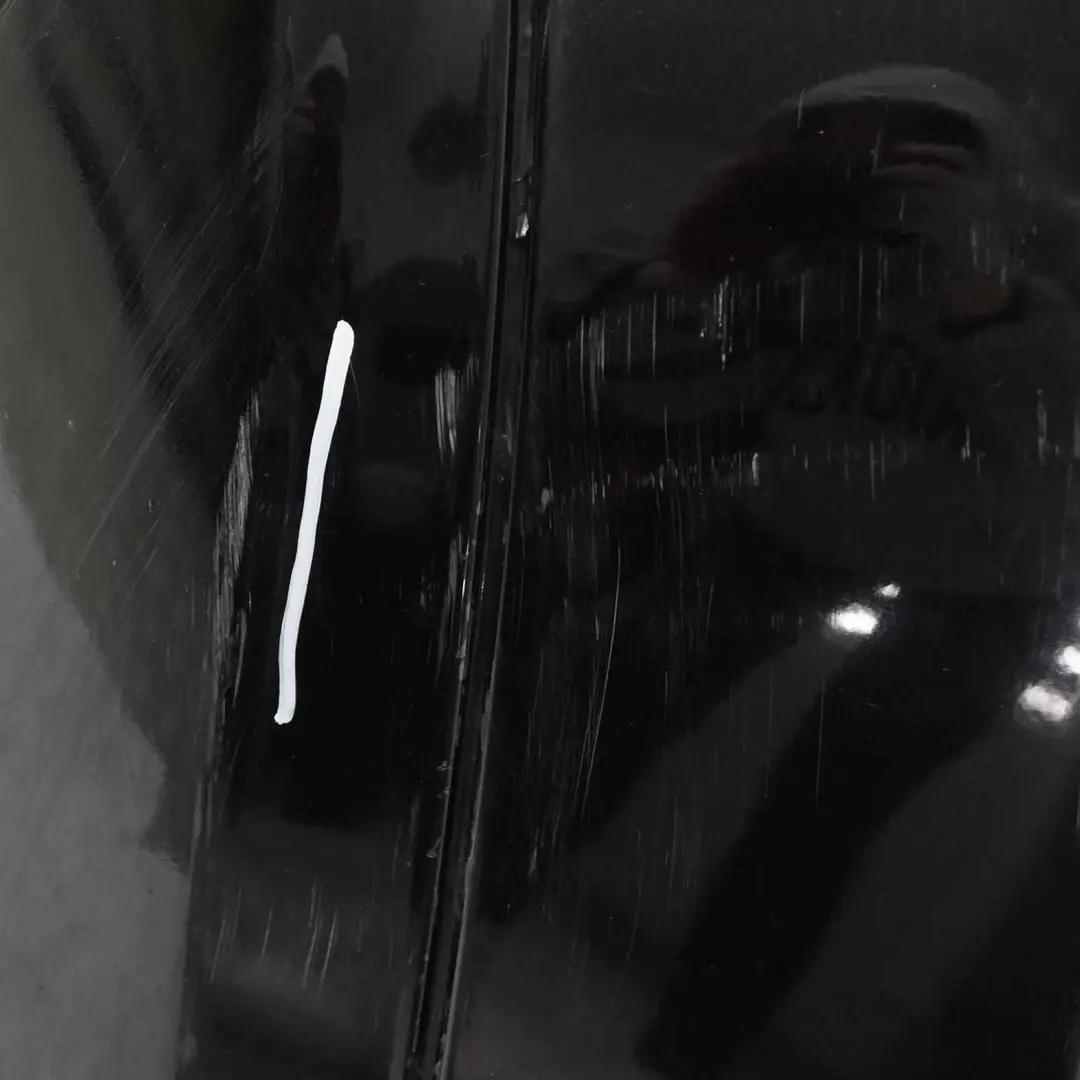 Bumper Trim Panel Cover Obsidian Black Metallic - 197 to Mercedes W204 Rear with Part number A2048850625 Mercedes W204 Rear Bumper Trim Panel Cover Obsidian Black Metallic - 197 - SKU A2048850625-OB - Part number A2048850625