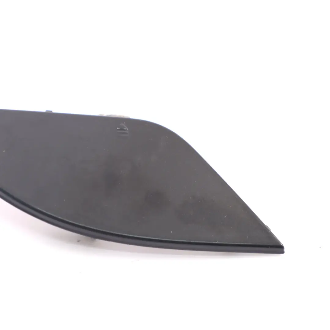 Bumper Towing Eye Hook Cover Cap Obsidian Black to Mercedes W204 Rear with Part number A2048850823 Mercedes W204 Rear Bumper Towing Eye Hook Cover Cap Obsidian Black - SKU A2048850823-OB - Part number A2048850823