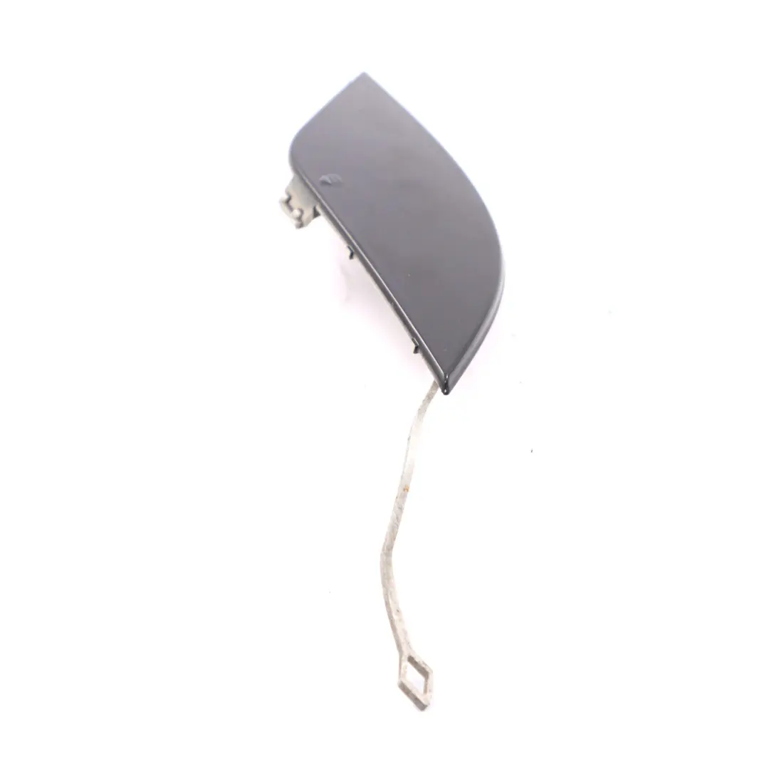 Mercedes W204 Rear Bumper Towing Eye Hook Cover Cap Obsidian Black - SKU A2048850823-OB - Part number A2048850823