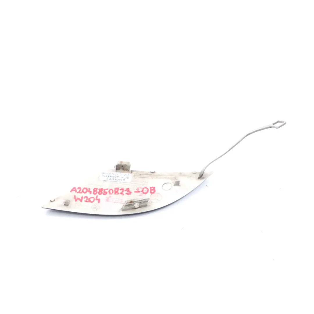 Paraurti Posteriore Gancio Di Traino Coperchio Nero Ossidiana per Mercedes W204 con numero di parte A2048850823 Mercedes W204 Paraurti Posteriore Gancio Di Traino Coperchio Nero Ossidiana - SKU A2048850823-OB - Numero di parte A2048850823